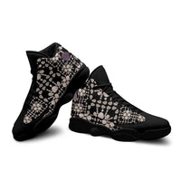 Aloha Hawaii Shell Quilt Sneakers J13 Seamless Style - Polynesian Pride