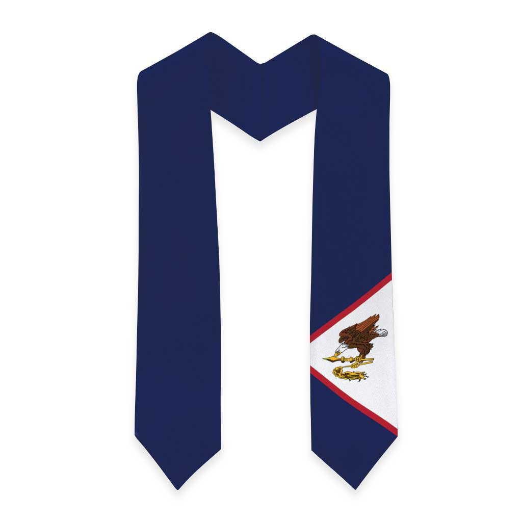 American Samoa Graduation Stole Flag Style LT05 - Polynesian Pride