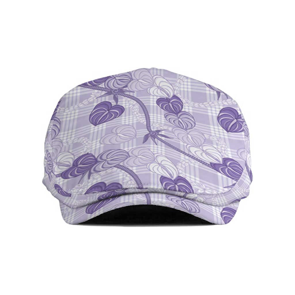 Anthurium Pikake Ti Leaf Palaka Jeff Hat Purple Version