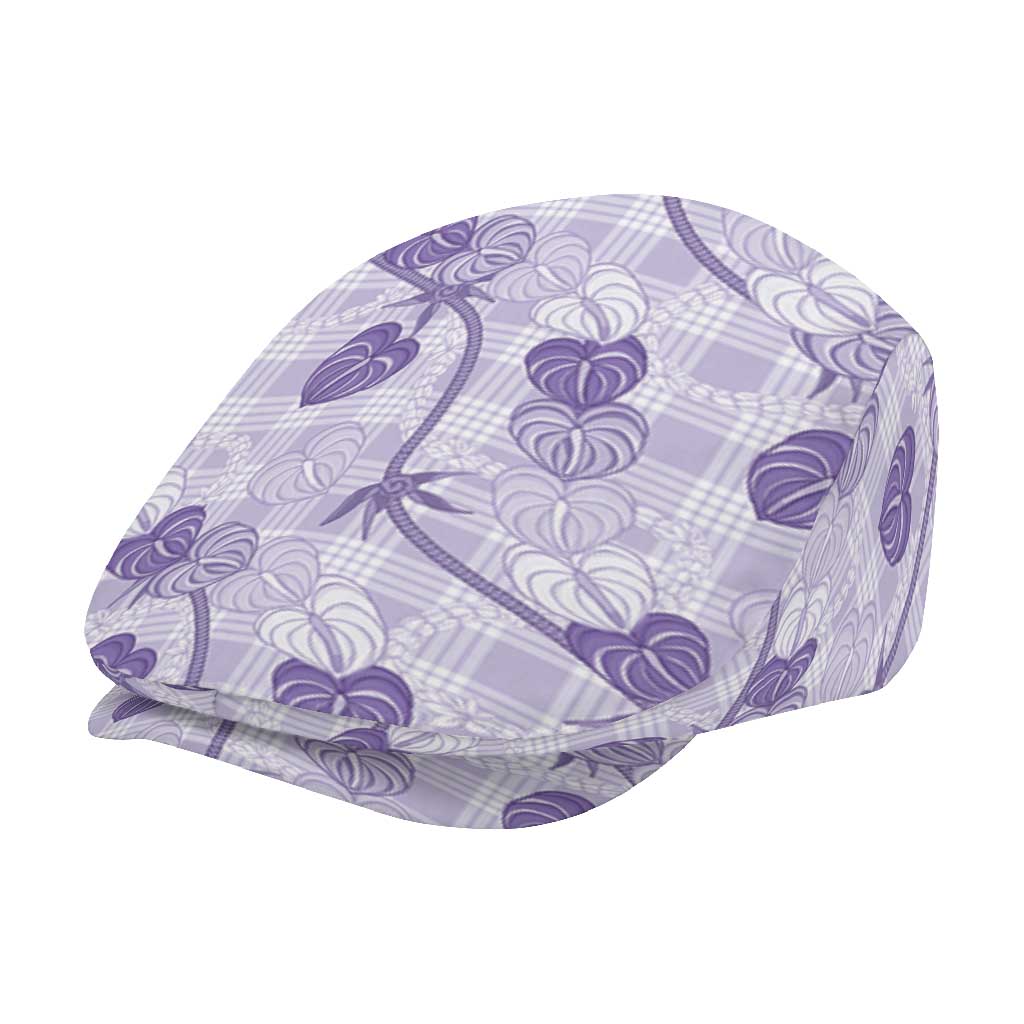 Anthurium Pikake Ti Leaf Palaka Jeff Hat Purple Version