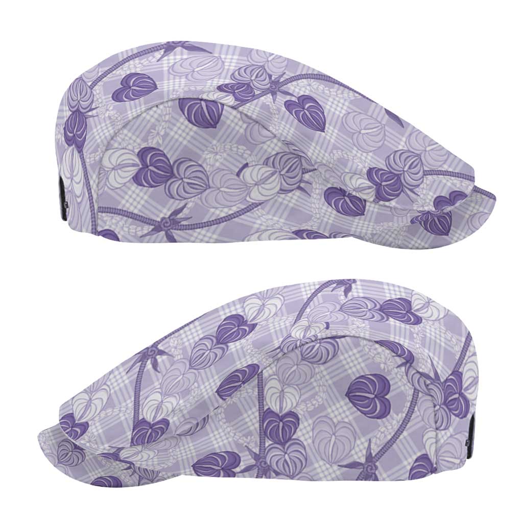 Anthurium Pikake Ti Leaf Palaka Jeff Hat Purple Version