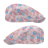 Anthurium Plumeria Lei Pastel Jeff Hat Pink Hawaiian Splendid Palaka