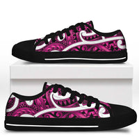 Aotearoa Maori Kowhaiwhai Low Top Shoes Mawhero Puhoro and Patiki LT9 - Polynesian Pride