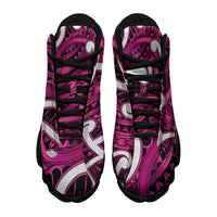 Aotearoa Maori Kowhaiwhai Sneakers J13 Mawhero Puhoro and Patiki LT9 - Polynesian Pride