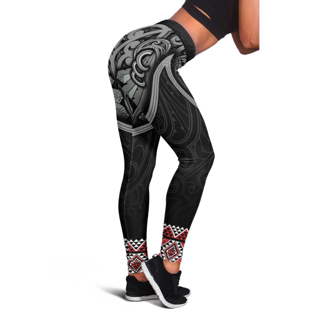 Aotearoa Toitu Te Tiriti Waitangi Leggings Proud To Be Maori LT01 - Polynesian Pride