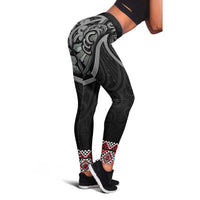 Aotearoa Toitu Te Tiriti Waitangi Leggings Proud To Be Maori LT01 - Polynesian Pride
