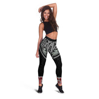 Aotearoa Toitu Te Tiriti Waitangi Leggings Proud To Be Maori LT01 - Polynesian Pride
