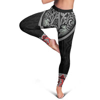 Aotearoa Toitu Te Tiriti Waitangi Leggings Proud To Be Maori LT01 - Polynesian Pride