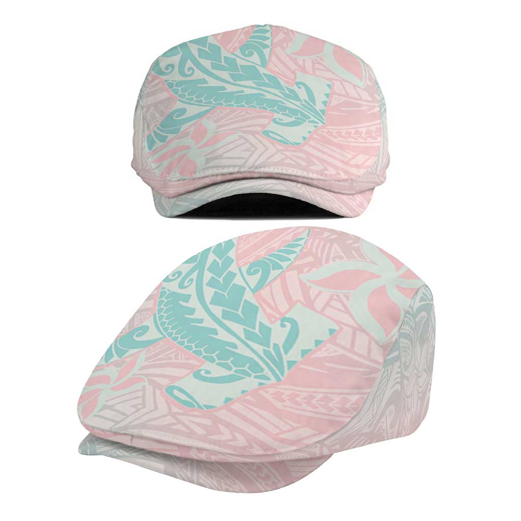 Baby Pink Gradient Polynesia Jeff Hat Hawaiian Tribal Hammerhead Shark Tattoo - Polynesian Pride