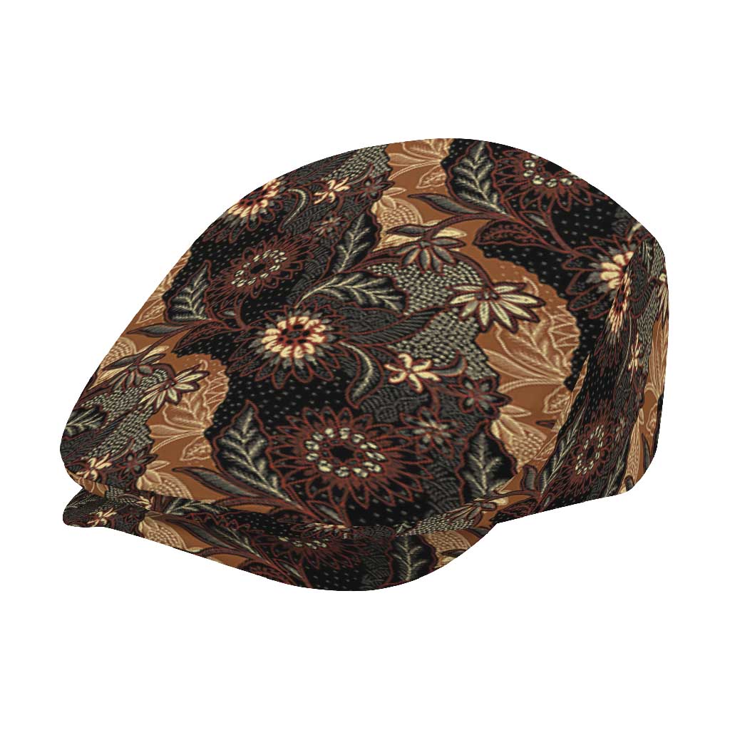 Batik Pedalaman Semen Lereng Style Jeff Hat Indonesian Traditional Pattern