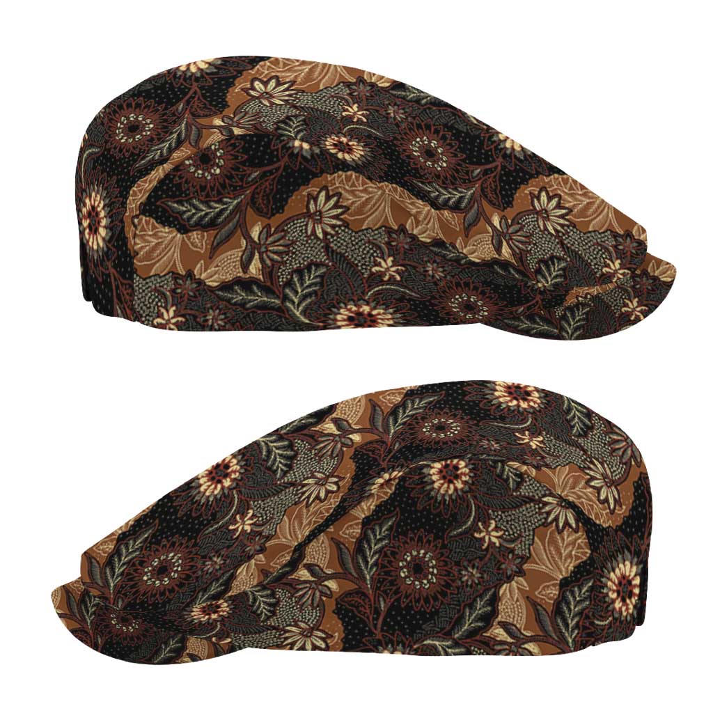 Batik Pedalaman Semen Lereng Style Jeff Hat Indonesian Traditional Pattern