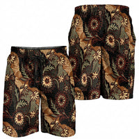Batik Pedalaman Semen Lereng Style Shorts for Men Indonesian Traditional Pattern