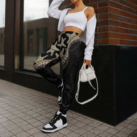 Beige Polynesian Starfish Unique Pattern Jogger Pants LT01 - Polynesian Pride
