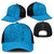 Blue Gradient Polynesia Mesh Trucker Cap Hawaiian Tribal Hammerhead Shark Tattoo - Polynesian Pride