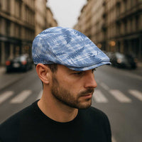 Blue Palaka Hawaii Palapalai Jeff Hat Hawaiian Fern