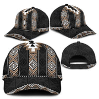 Brown Taniko Aotearoa Classic Cap Niho Taniwha Mix Poutama LT14