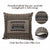 Pillow cover featuring a traditional Fijian Tapa design, customized with a name