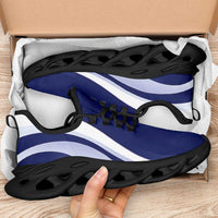 Cook Islands Clunky Sneakers Flag-Inspired Curve Style LT05 - Polynesian Pride