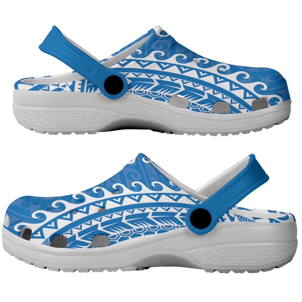 Cook Islands Pukapuka Clogs Shoes Polynesian Tribal Tattoo