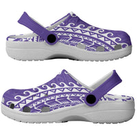 Cook Islands Rarotonga Clogs Shoes Polynesian Tribal Tattoo LT05 - Polynesian Pride