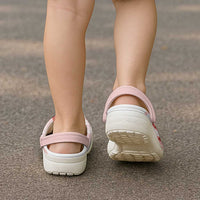 Coral Red Polynesian Tribal Turtle Floral Pattern Clogs Shoes - Polynesian Pride