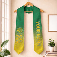 Custom American Samoa Graduation Stole Leone High School Polynesian Pattern