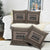 Personalized pillow cover with authentic Fijian Tapa artwork