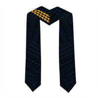 Custom Hawaii Hilo High School Graduation Stole Kakau Pattern LT05 - Polynesian Pride