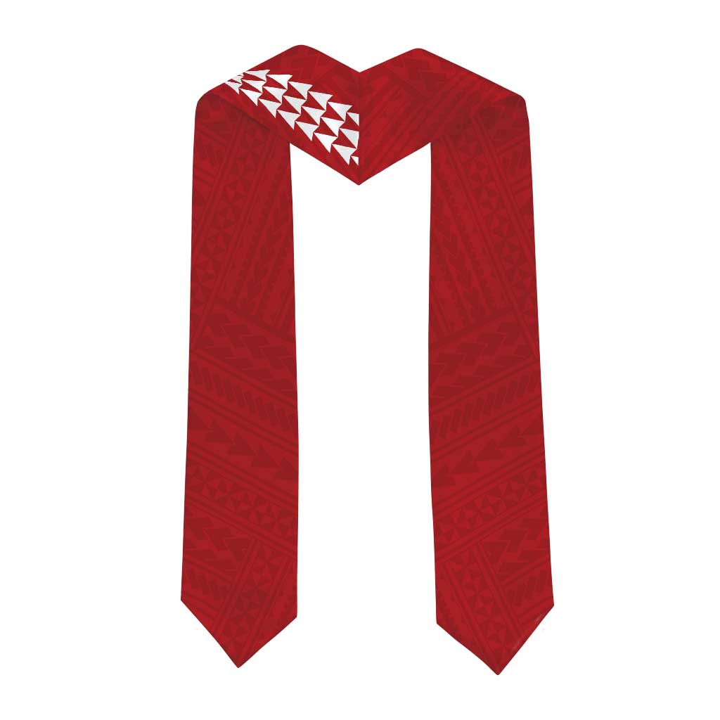 Custom Hawaii Kahuku High & Intermediate School Graduation Stole Kakau Pattern LT05 - Polynesian Pride