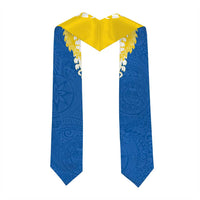 Custom Kaiser Hawaii High School Graduation Stole Class Of Year Puakenikeni Lei Hawaiian Pattern LT14 - Polynesian Pride