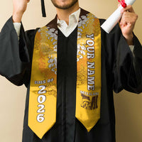 Custom Mililani Hawaii High School Graduation Stole Class Of Year Puakenikeni Lei Hawaiian Pattern LT14 - Polynesian Pride
