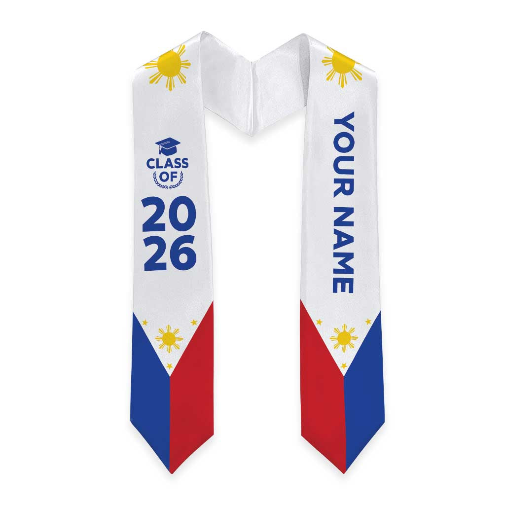 Custom Philippines Graduation Stole Flag Style LT05 - Polynesian Pride