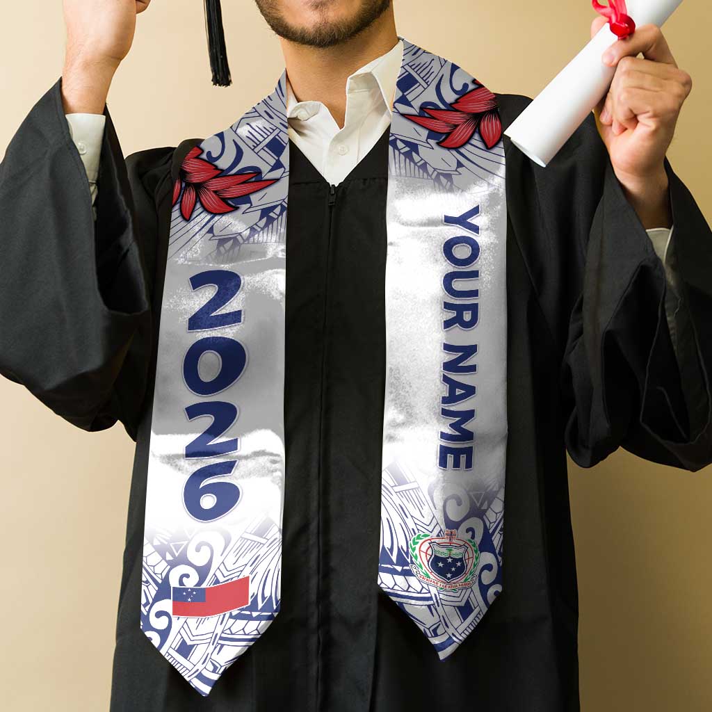 Custom Samoa Graduation Stole Samoan Ula Fala LT05 - Polynesian Pride