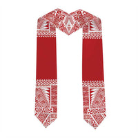 Custom Tonga Graduation Stole Tongan Ngatu Pattern