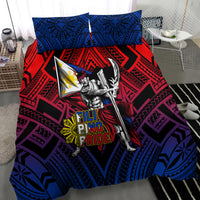 Filipinos Lapu-lapu Hero Bedding Set Philippines Flag and Sun DT02 - Polynesian Pride