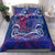 Father's Day Samoa Bedding Set Special Dad Polynesia Paradise