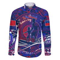 Father's Day Samoa Family Matching Off Shoulder Maxi Dress and Hawaiian Shirt Special Dad Polynesia Paradise