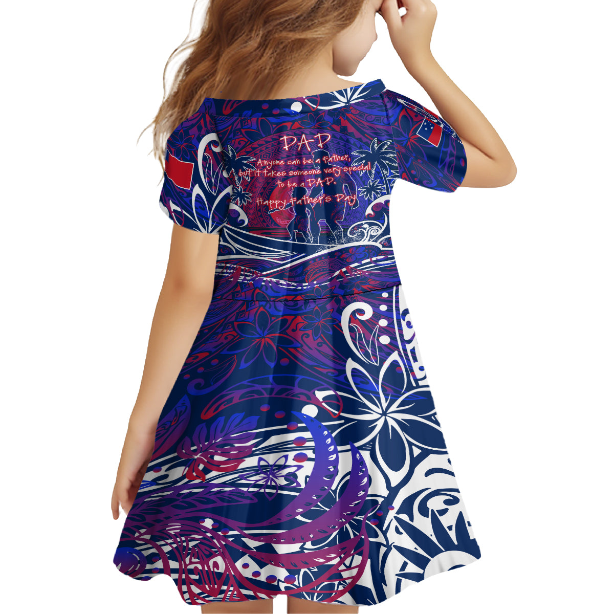 Father's Day Samoa Family Matching Tank Maxi Dress and Hawaiian Shirt Special Dad Polynesia Paradise