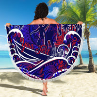 Father's Day American Samoa Beach Blanket Special Dad Polynesia Paradise DT02 - Polynesian Pride