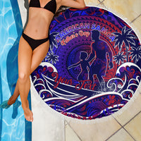 Father's Day American Samoa Beach Blanket Special Dad Polynesia Paradise DT02 - Polynesian Pride