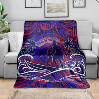 Father's Day American Samoa Blanket Special Dad Polynesia Paradise