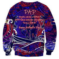 Father's Day American Samoa Sweatshirt Special Dad Polynesia Paradise DT02 - Polynesian Pride