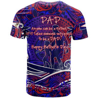 Father's Day American Samoa T Shirt Special Dad Polynesia Paradise DT02 - Polynesian Pride