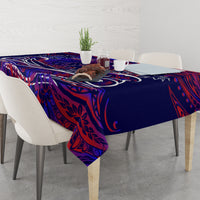 Father's Day American Samoa Tablecloth Special Dad Polynesia Paradise DT02 - Polynesian Pride