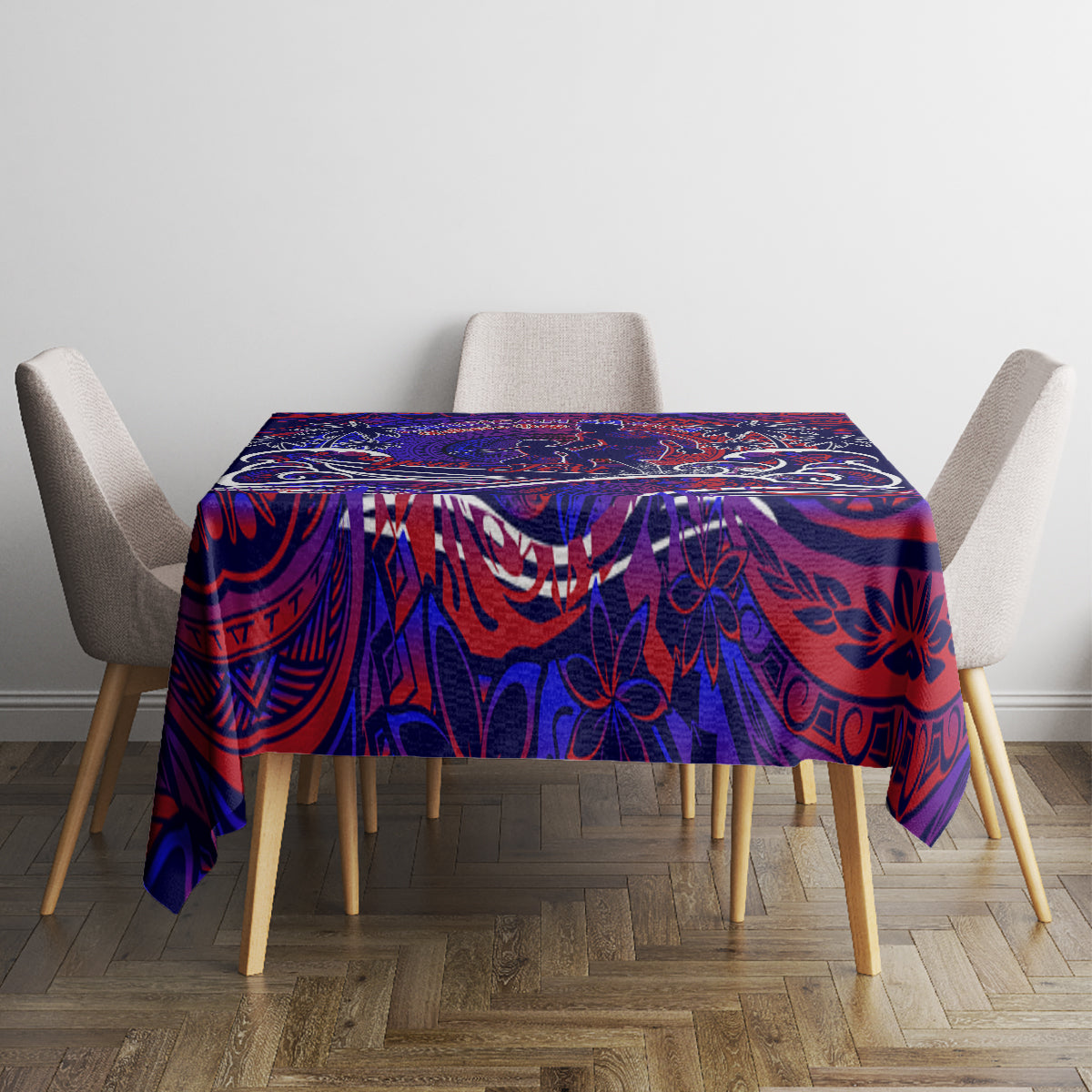 Father's Day American Samoa Tablecloth Special Dad Polynesia Paradise DT02 - Polynesian Pride