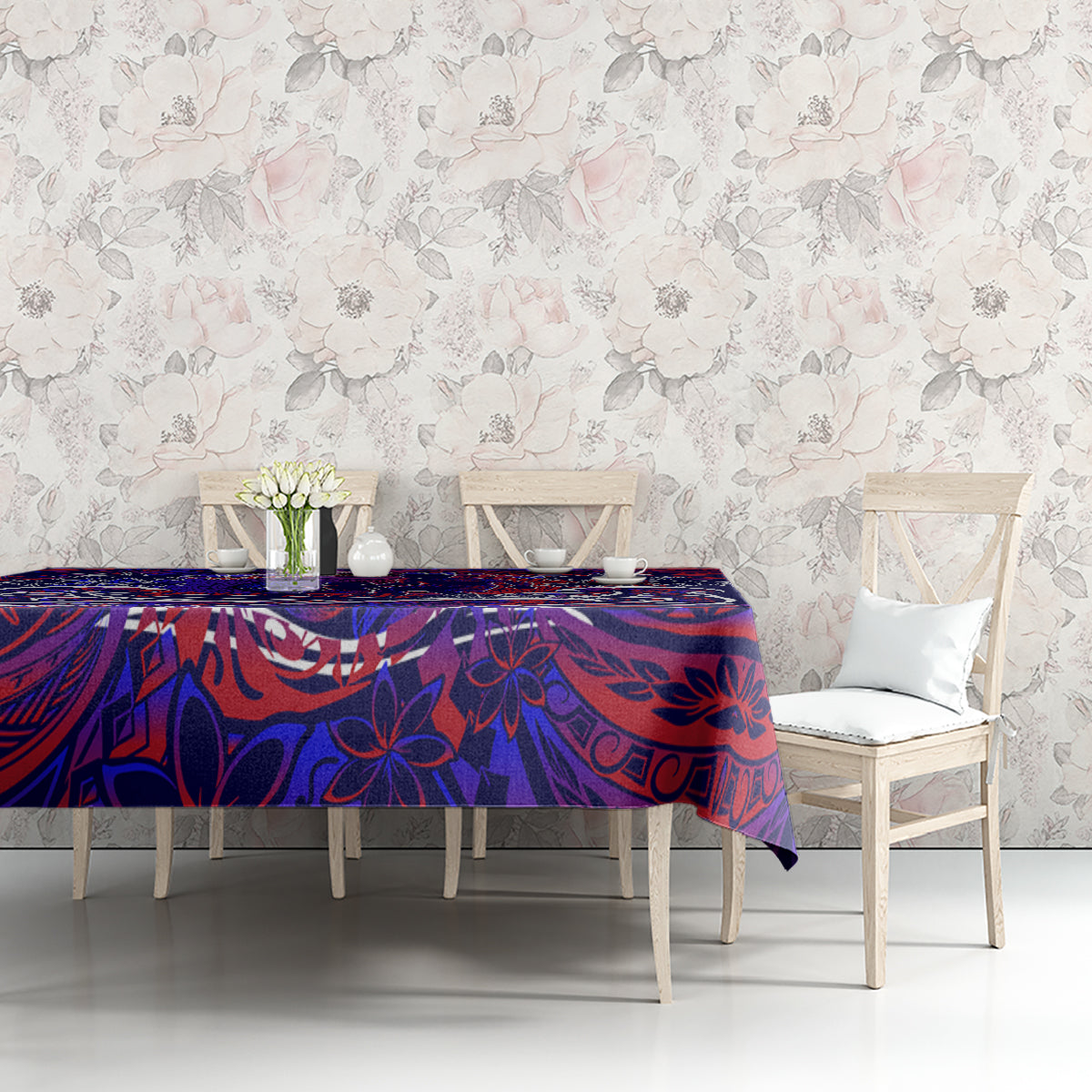 Father's Day American Samoa Tablecloth Special Dad Polynesia Paradise DT02 - Polynesian Pride