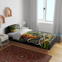 Father's Day Vanuatu Bedding Set Special Dad Polynesia Paradise DT02 - Polynesian Pride