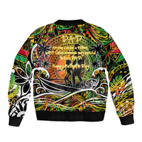 Father's Day Vanuatu Bomber Jacket Special Dad Polynesia Paradise DT02 - Polynesian Pride