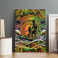 Father's Day Vanuatu Canvas Wall Art Special Dad Polynesia Paradise