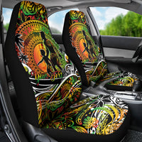 Father's Day Vanuatu Car Seat Cover Special Dad Polynesia Paradise